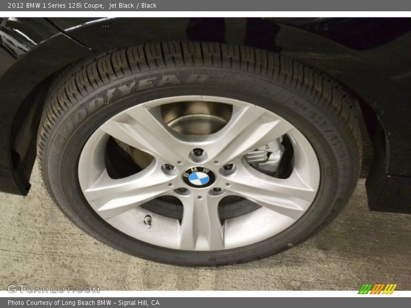 Jet Black / Black 2012 BMW 1 Series 128i Coupe