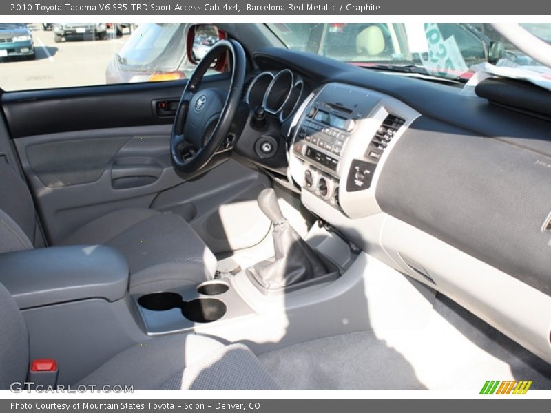 Barcelona Red Metallic / Graphite 2010 Toyota Tacoma V6 SR5 TRD Sport Access Cab 4x4