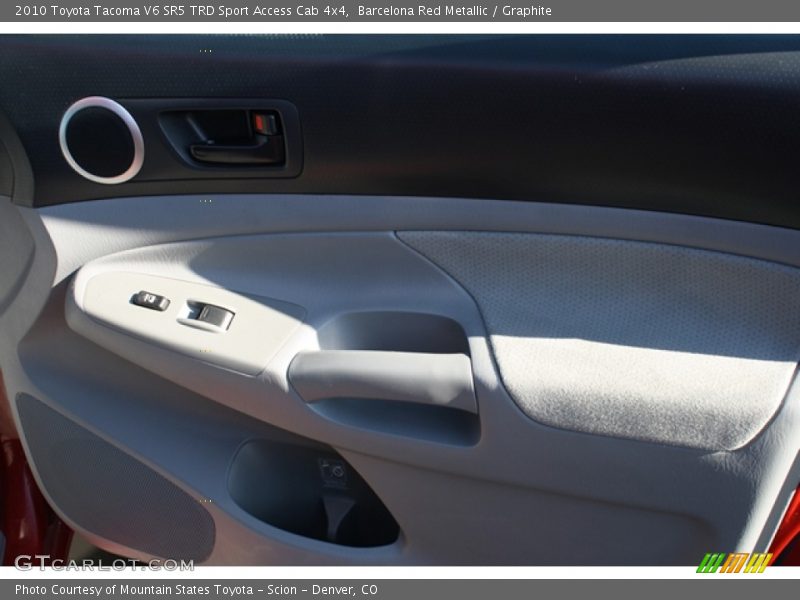 Barcelona Red Metallic / Graphite 2010 Toyota Tacoma V6 SR5 TRD Sport Access Cab 4x4