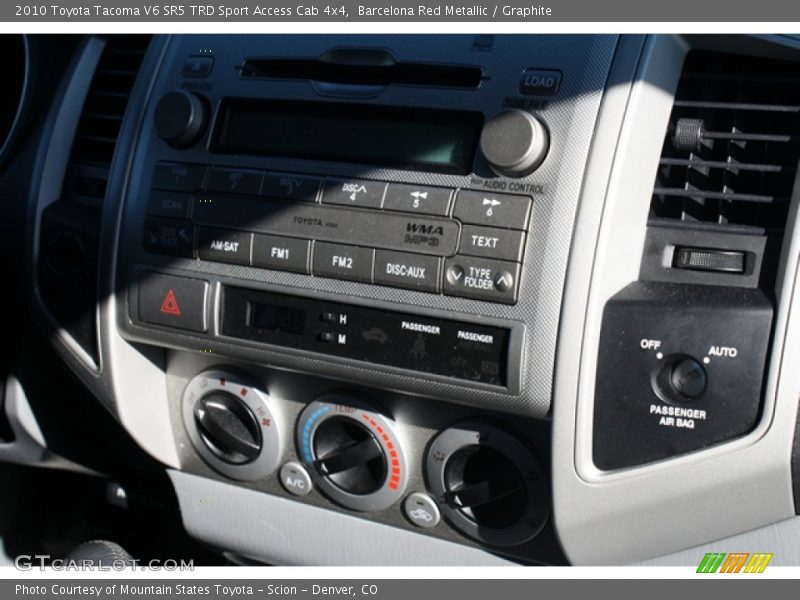 Barcelona Red Metallic / Graphite 2010 Toyota Tacoma V6 SR5 TRD Sport Access Cab 4x4