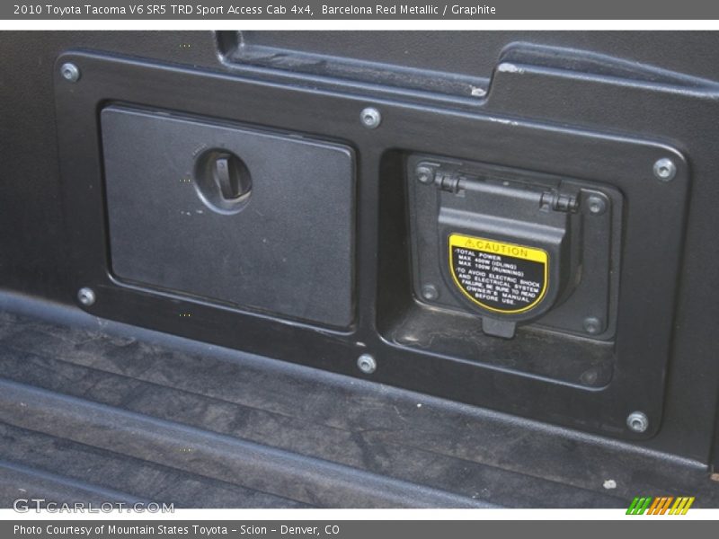 Barcelona Red Metallic / Graphite 2010 Toyota Tacoma V6 SR5 TRD Sport Access Cab 4x4