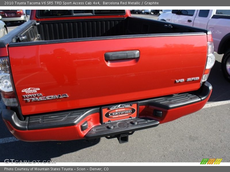 Barcelona Red Metallic / Graphite 2010 Toyota Tacoma V6 SR5 TRD Sport Access Cab 4x4