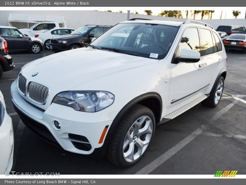 Front 3/4 View of 2012 X5 xDrive35d
