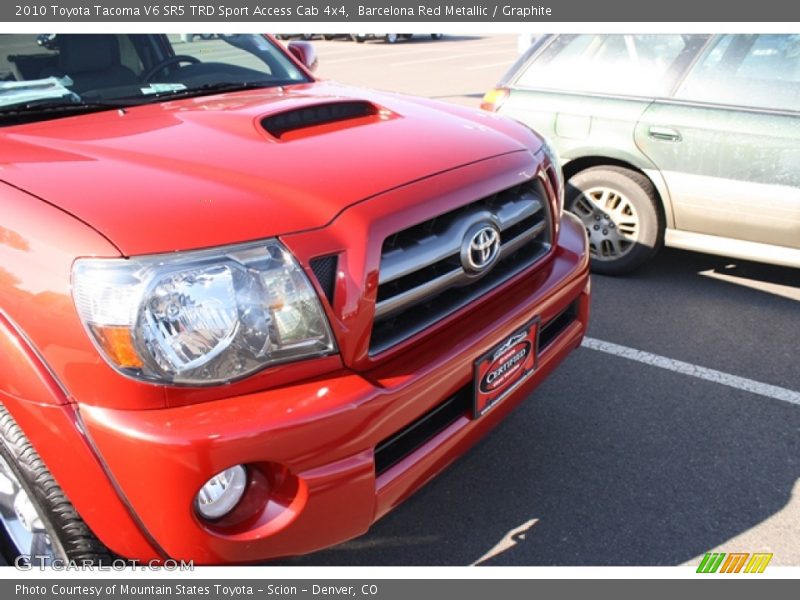 Barcelona Red Metallic / Graphite 2010 Toyota Tacoma V6 SR5 TRD Sport Access Cab 4x4