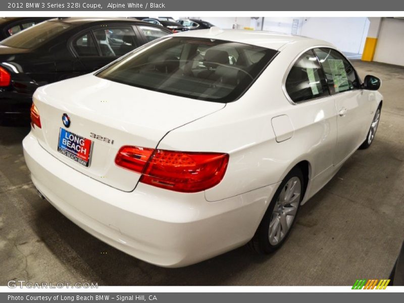 Alpine White / Black 2012 BMW 3 Series 328i Coupe