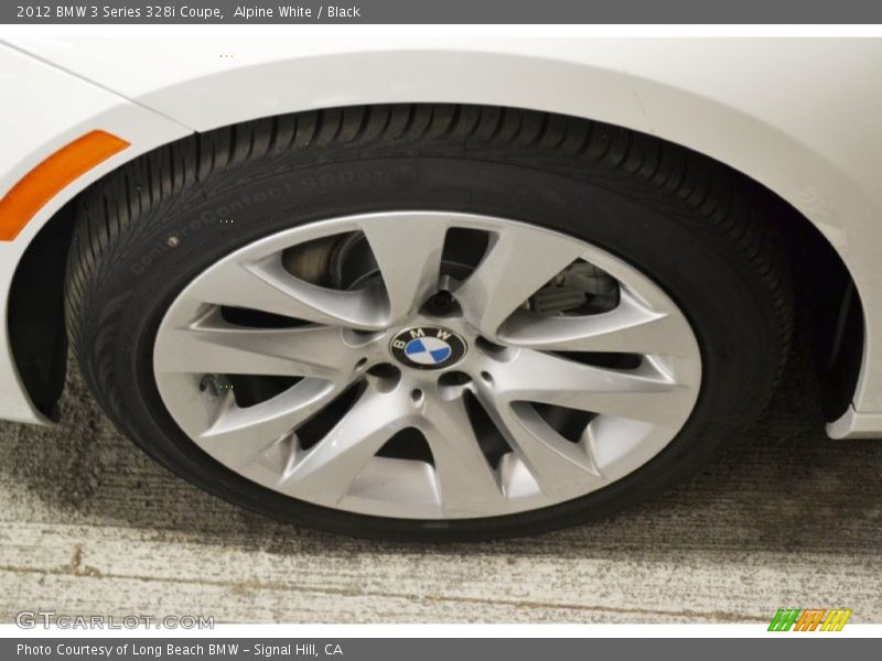 Alpine White / Black 2012 BMW 3 Series 328i Coupe
