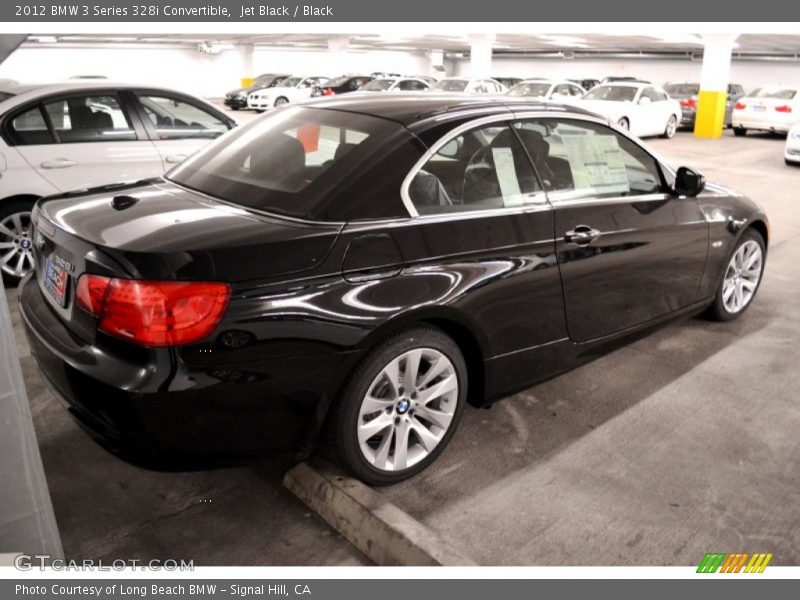 Jet Black / Black 2012 BMW 3 Series 328i Convertible