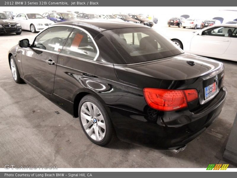 Jet Black / Black 2012 BMW 3 Series 328i Convertible