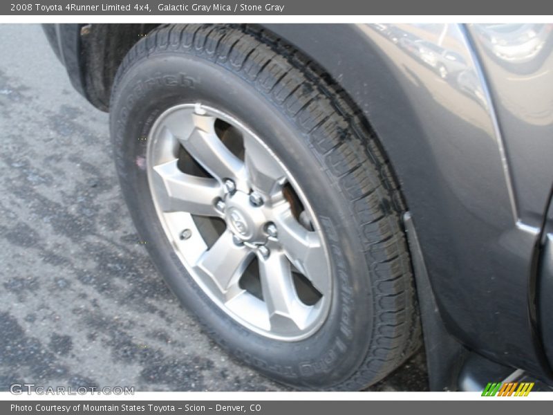 Galactic Gray Mica / Stone Gray 2008 Toyota 4Runner Limited 4x4