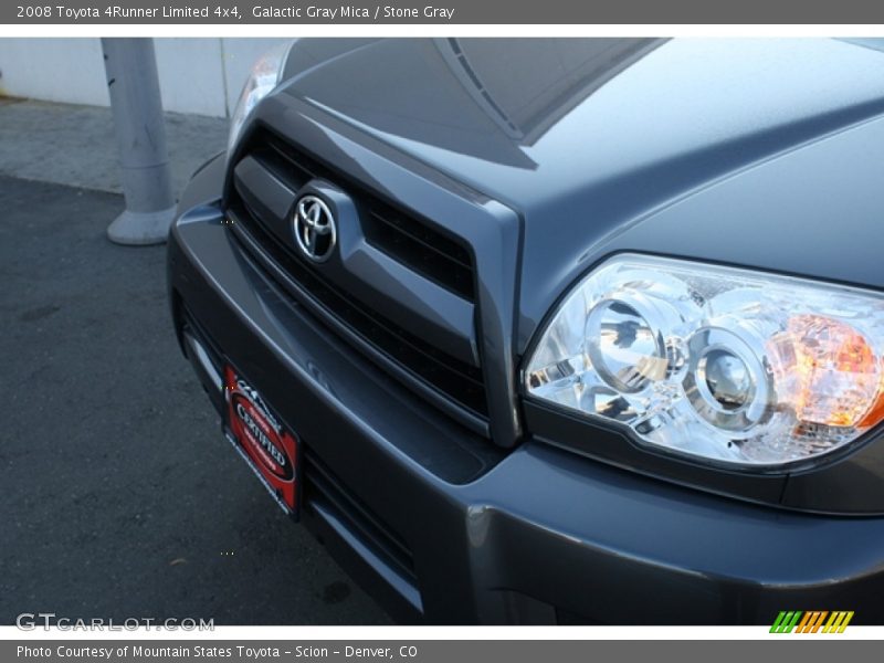 Galactic Gray Mica / Stone Gray 2008 Toyota 4Runner Limited 4x4