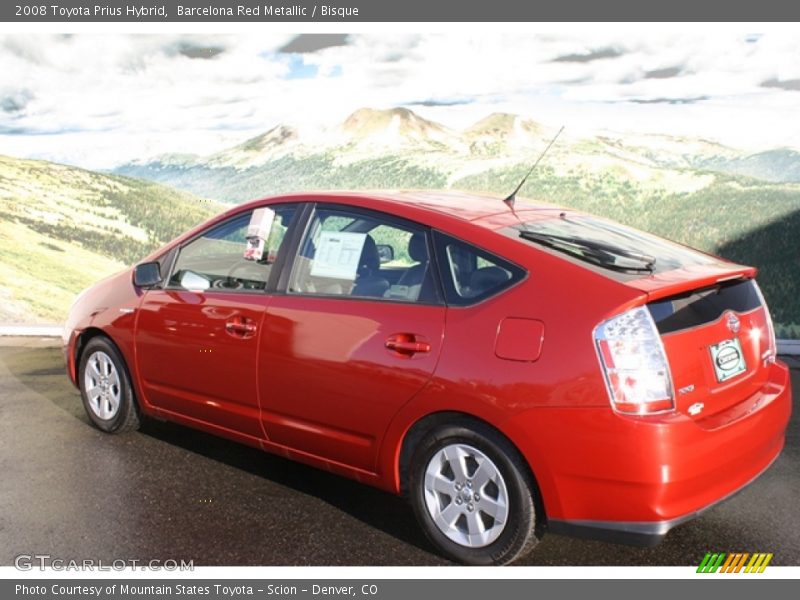 Barcelona Red Metallic / Bisque 2008 Toyota Prius Hybrid