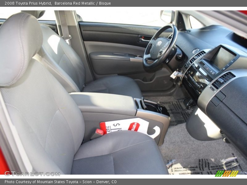 Barcelona Red Metallic / Bisque 2008 Toyota Prius Hybrid