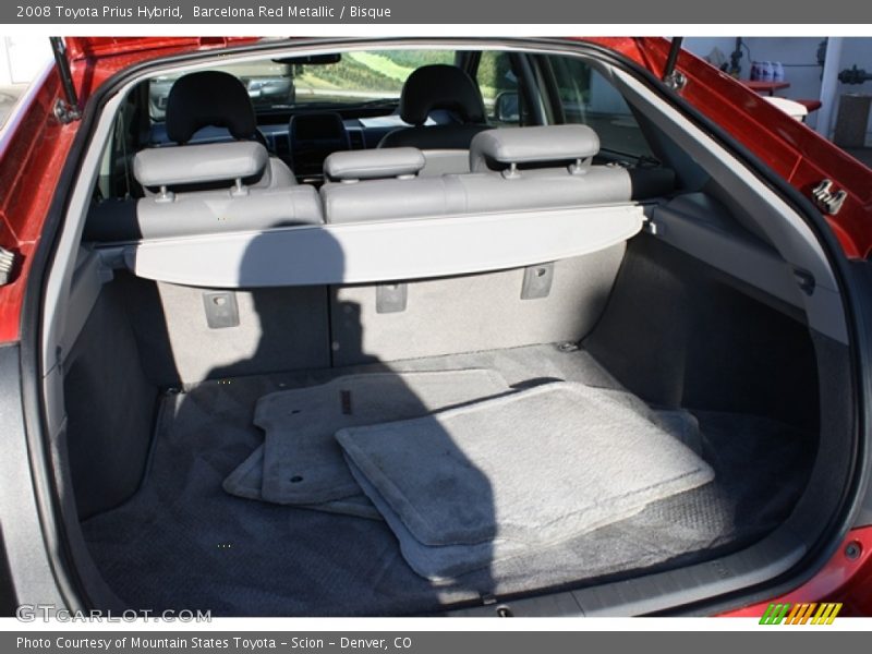 Barcelona Red Metallic / Bisque 2008 Toyota Prius Hybrid