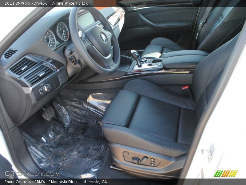  2011 X6 xDrive50i Black Interior