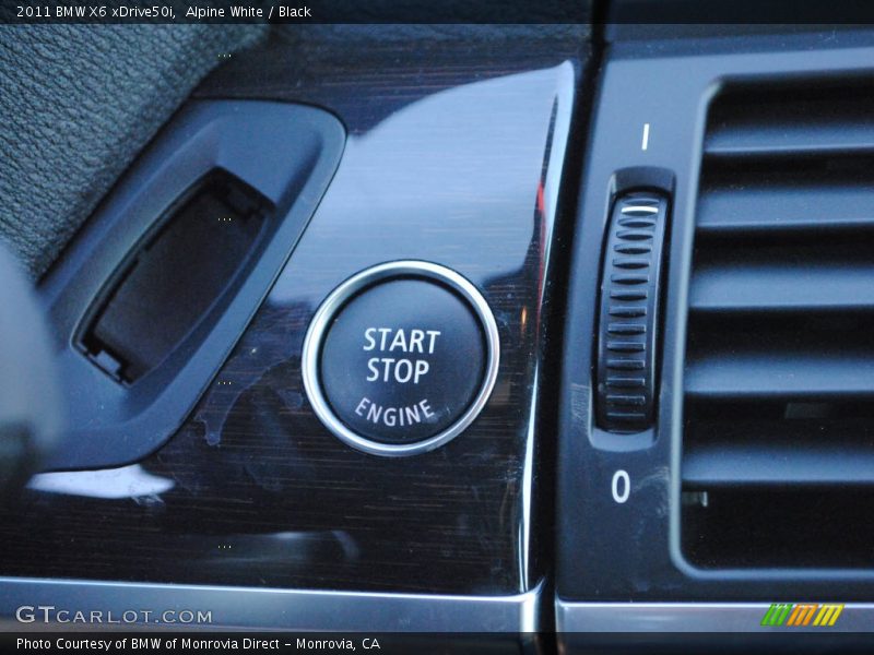 Controls of 2011 X6 xDrive50i