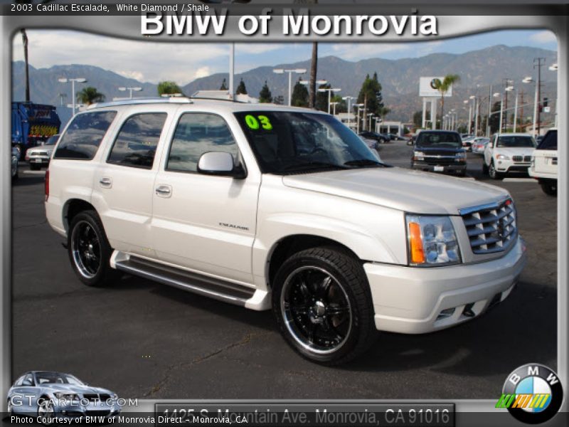 White Diamond / Shale 2003 Cadillac Escalade