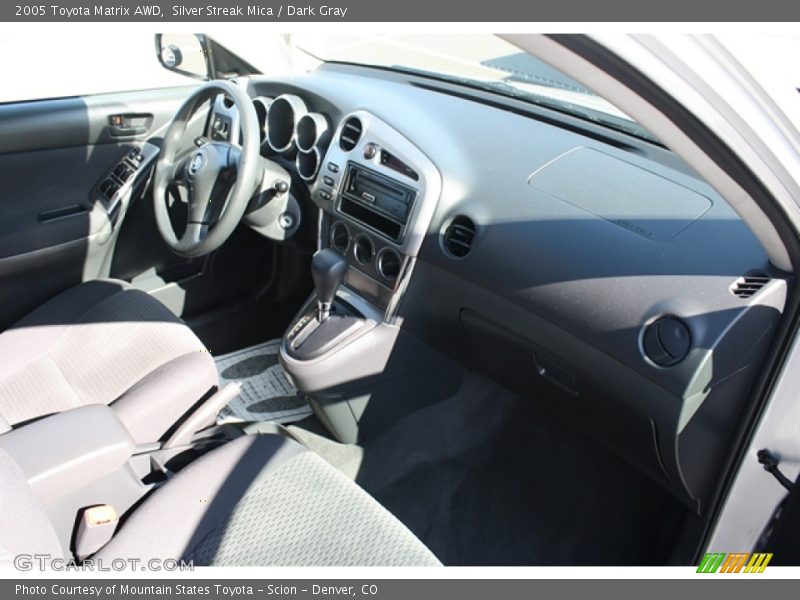 Silver Streak Mica / Dark Gray 2005 Toyota Matrix AWD