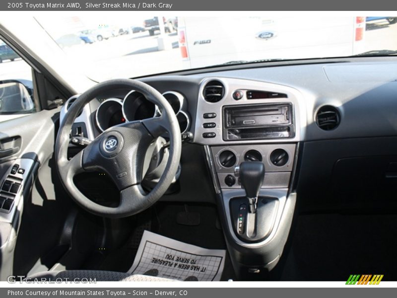 Silver Streak Mica / Dark Gray 2005 Toyota Matrix AWD