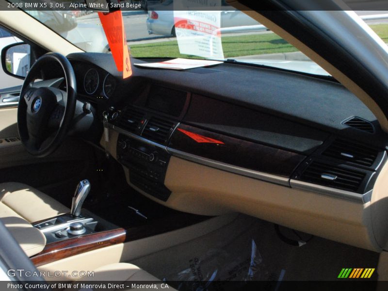 Alpine White / Sand Beige 2008 BMW X5 3.0si
