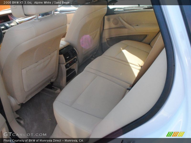 Alpine White / Sand Beige 2008 BMW X5 3.0si