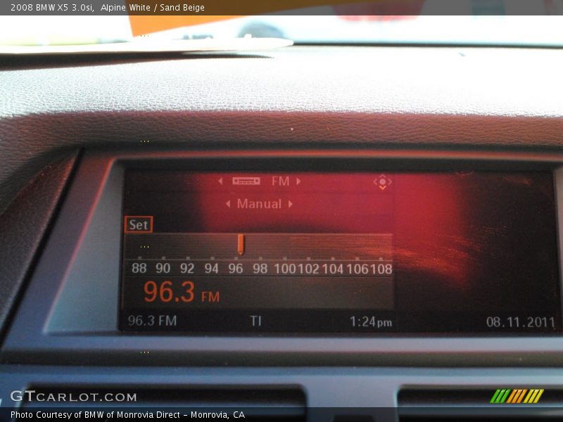 Alpine White / Sand Beige 2008 BMW X5 3.0si