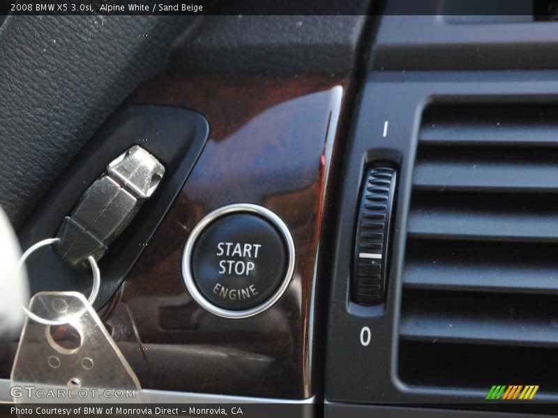 Alpine White / Sand Beige 2008 BMW X5 3.0si