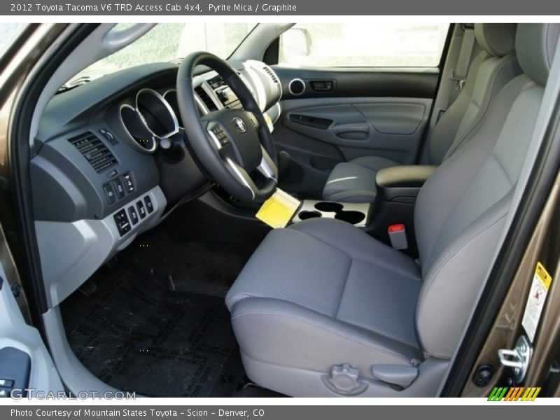 Pyrite Mica / Graphite 2012 Toyota Tacoma V6 TRD Access Cab 4x4