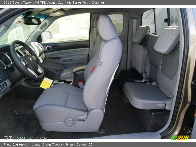 Pyrite Mica / Graphite 2012 Toyota Tacoma V6 TRD Access Cab 4x4