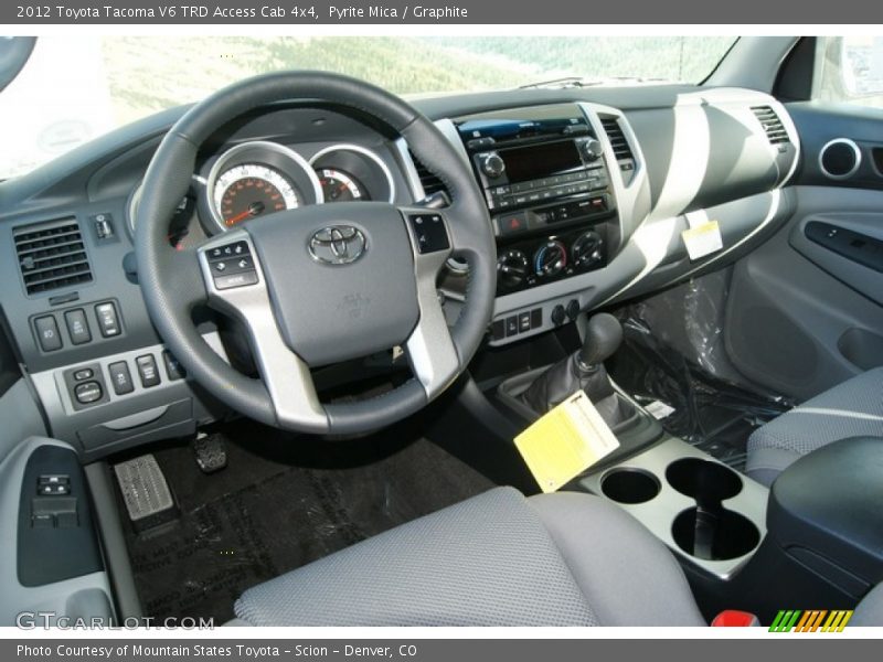 Pyrite Mica / Graphite 2012 Toyota Tacoma V6 TRD Access Cab 4x4
