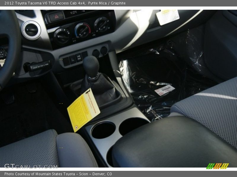 Pyrite Mica / Graphite 2012 Toyota Tacoma V6 TRD Access Cab 4x4