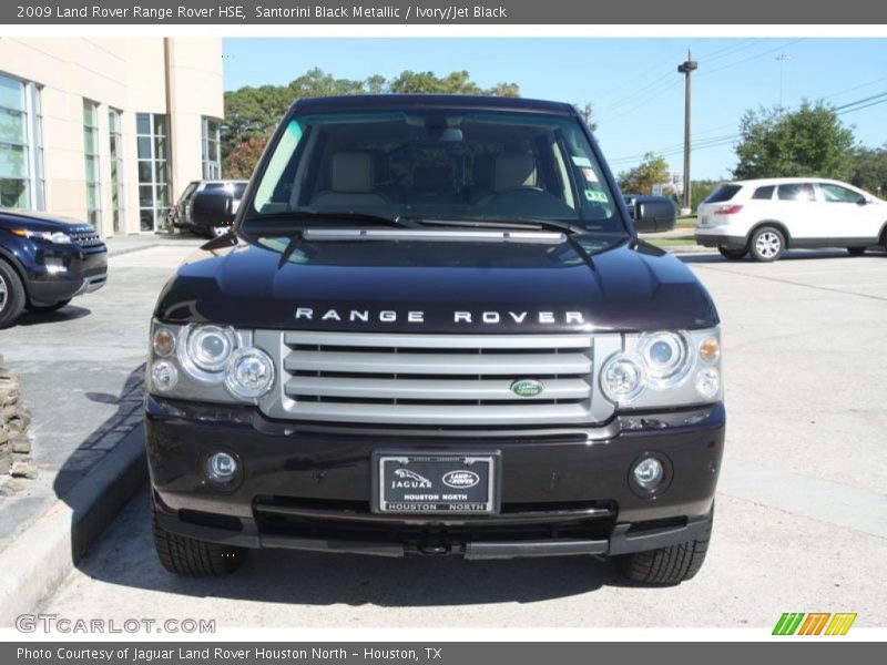 Santorini Black Metallic / Ivory/Jet Black 2009 Land Rover Range Rover HSE