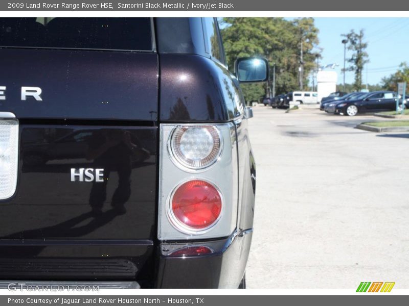 Santorini Black Metallic / Ivory/Jet Black 2009 Land Rover Range Rover HSE