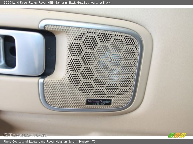 Santorini Black Metallic / Ivory/Jet Black 2009 Land Rover Range Rover HSE
