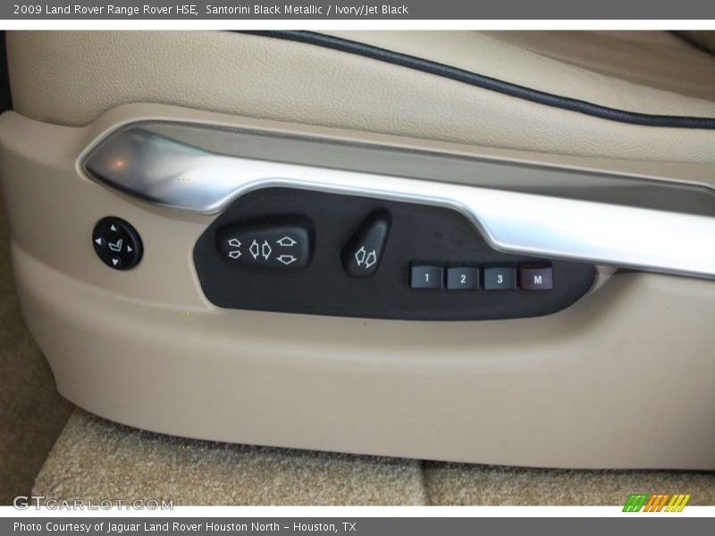 Santorini Black Metallic / Ivory/Jet Black 2009 Land Rover Range Rover HSE