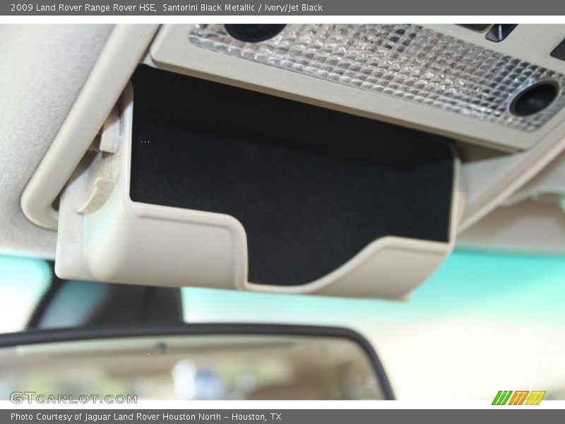 Santorini Black Metallic / Ivory/Jet Black 2009 Land Rover Range Rover HSE
