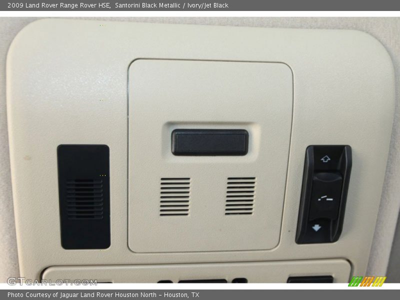 Santorini Black Metallic / Ivory/Jet Black 2009 Land Rover Range Rover HSE