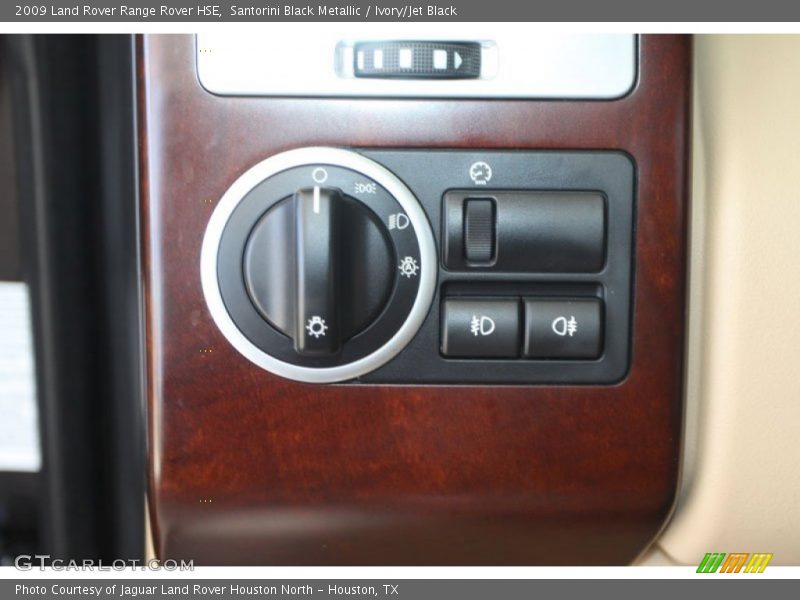 Santorini Black Metallic / Ivory/Jet Black 2009 Land Rover Range Rover HSE