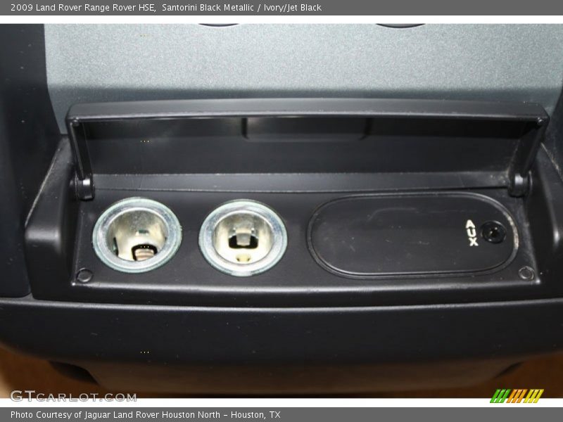 Santorini Black Metallic / Ivory/Jet Black 2009 Land Rover Range Rover HSE