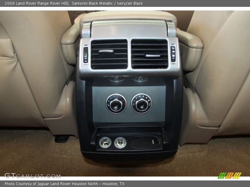 Santorini Black Metallic / Ivory/Jet Black 2009 Land Rover Range Rover HSE