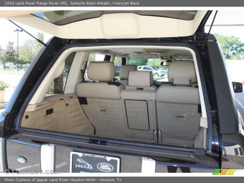 Santorini Black Metallic / Ivory/Jet Black 2009 Land Rover Range Rover HSE