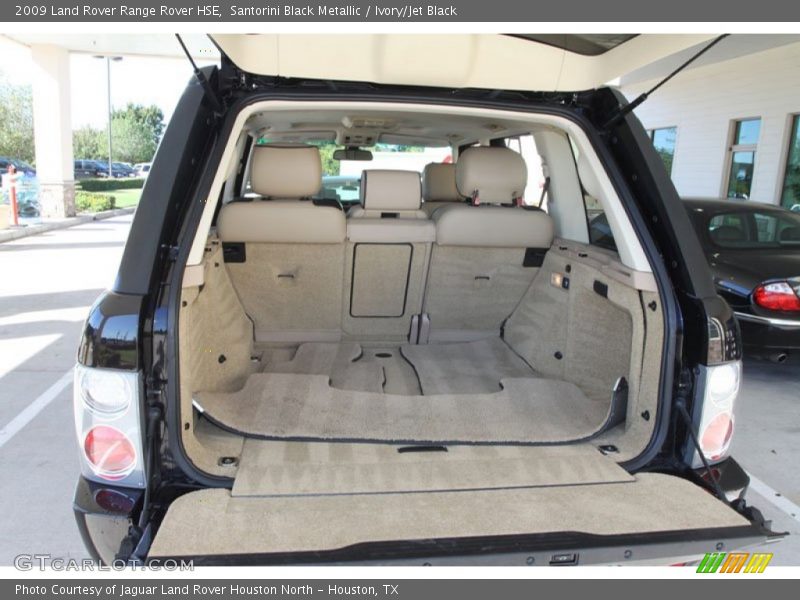 Santorini Black Metallic / Ivory/Jet Black 2009 Land Rover Range Rover HSE