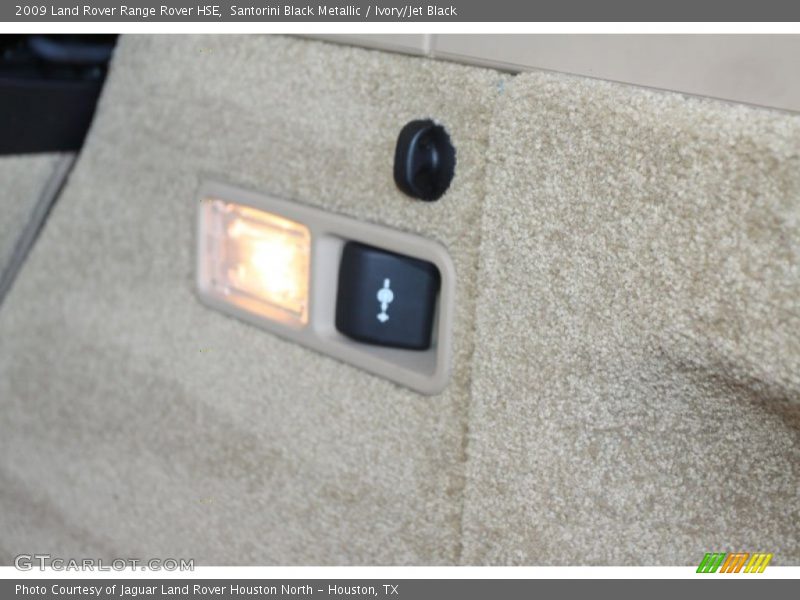 Santorini Black Metallic / Ivory/Jet Black 2009 Land Rover Range Rover HSE