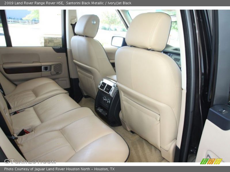 Santorini Black Metallic / Ivory/Jet Black 2009 Land Rover Range Rover HSE