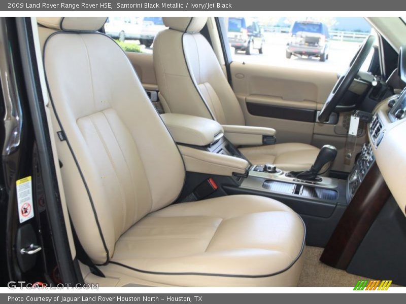 Santorini Black Metallic / Ivory/Jet Black 2009 Land Rover Range Rover HSE