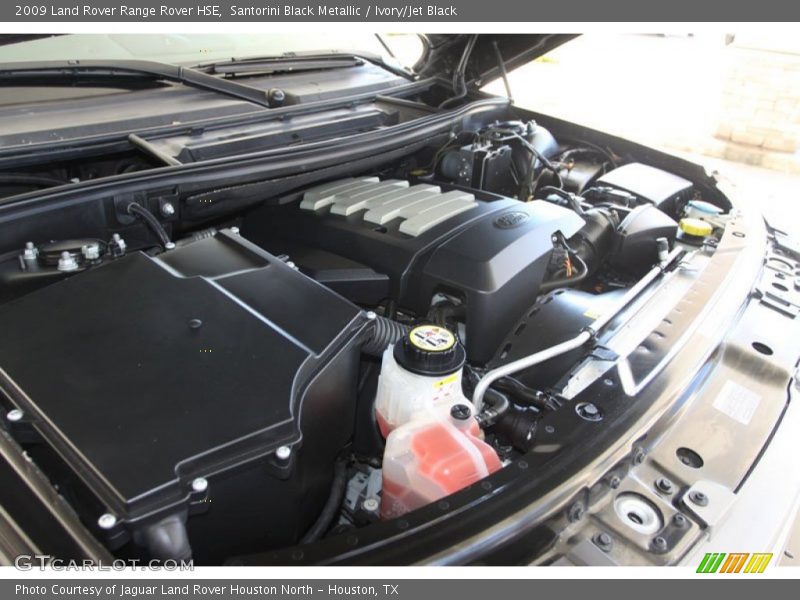 Santorini Black Metallic / Ivory/Jet Black 2009 Land Rover Range Rover HSE