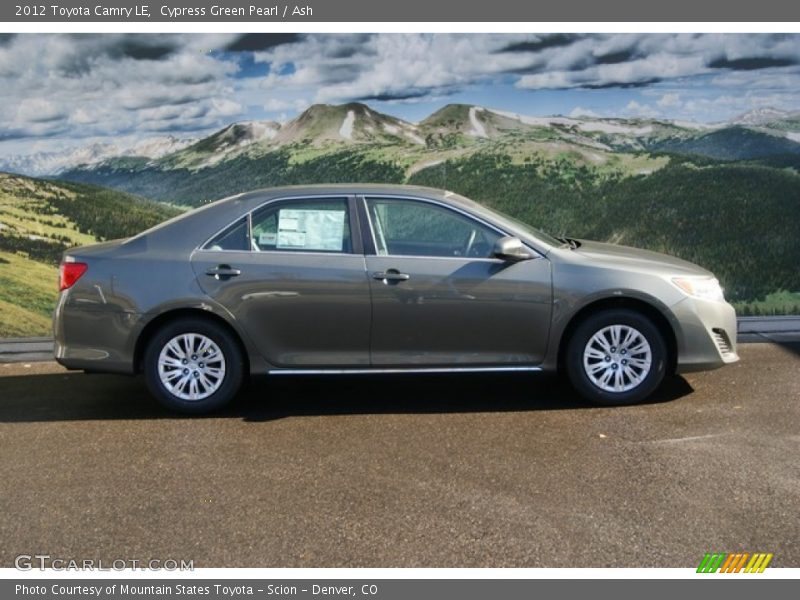  2012 Camry LE Cypress Green Pearl