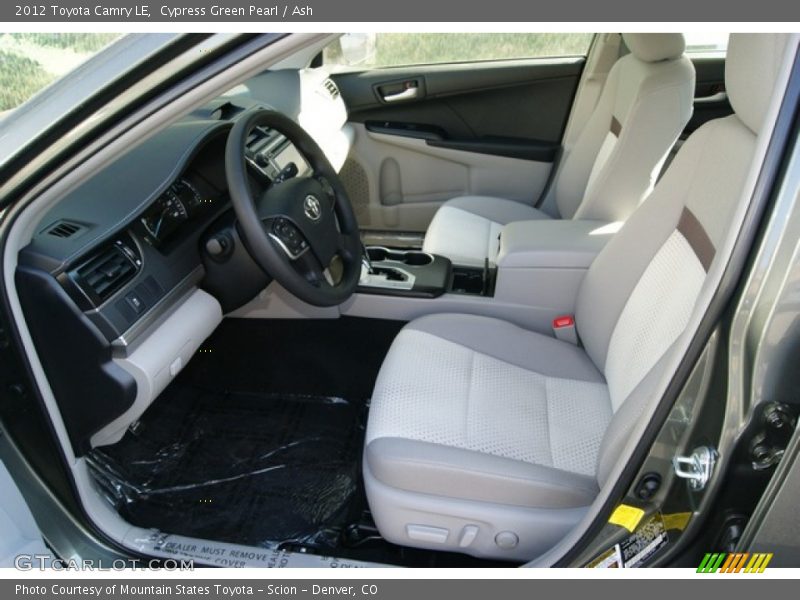  2012 Camry LE Ash Interior