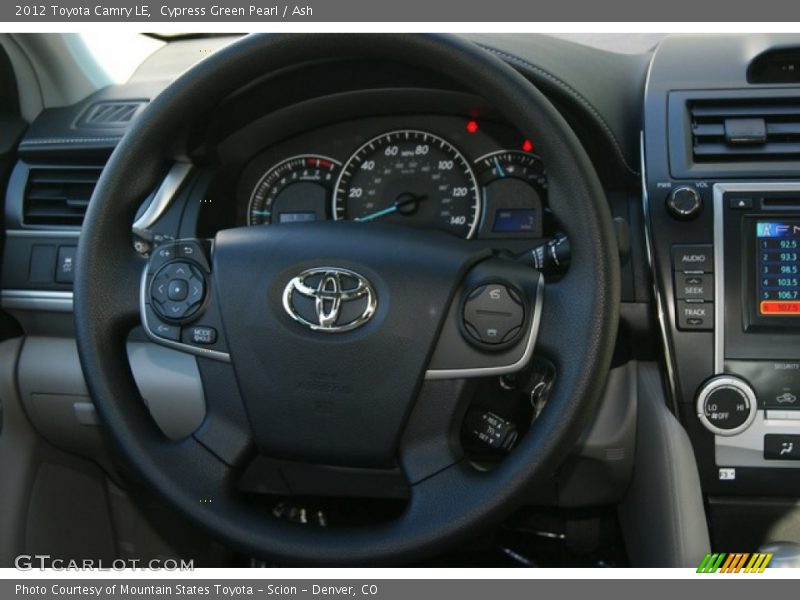 Cypress Green Pearl / Ash 2012 Toyota Camry LE
