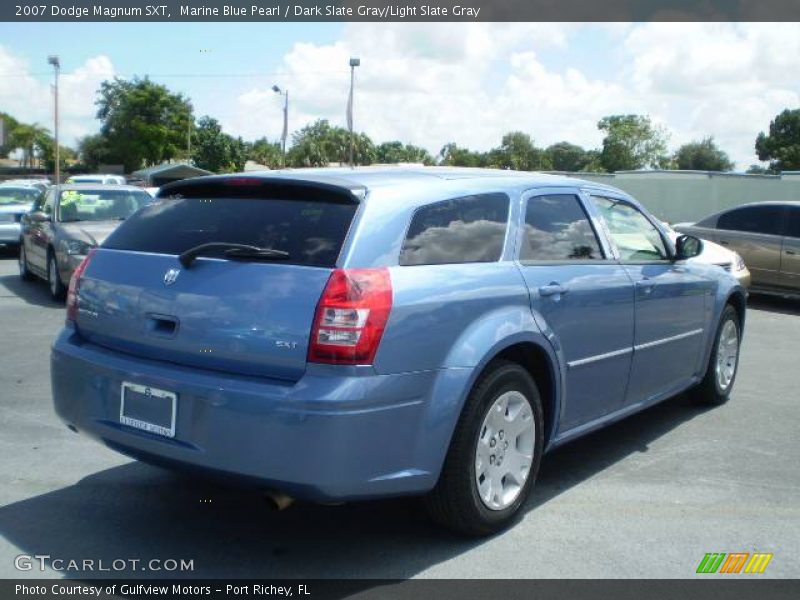 Marine Blue Pearl / Dark Slate Gray/Light Slate Gray 2007 Dodge Magnum SXT