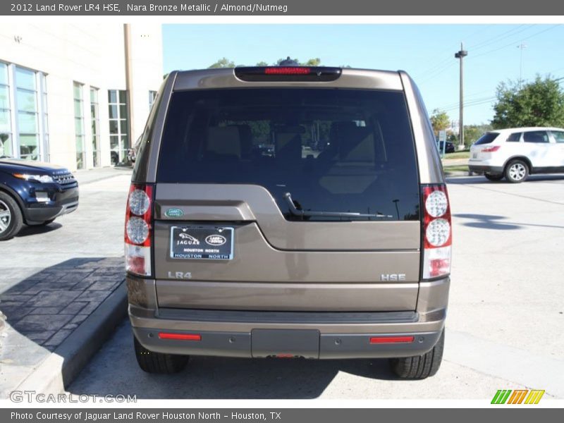Nara Bronze Metallic / Almond/Nutmeg 2012 Land Rover LR4 HSE